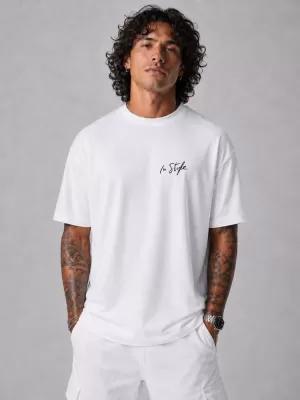 Tricou pentru bărbați DSTREET NX4007R-WH-O ALB