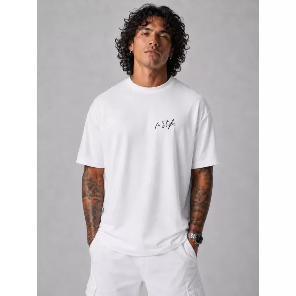  Tricou pentru bărbați DSTREET NX4007R-WH-O ALB 