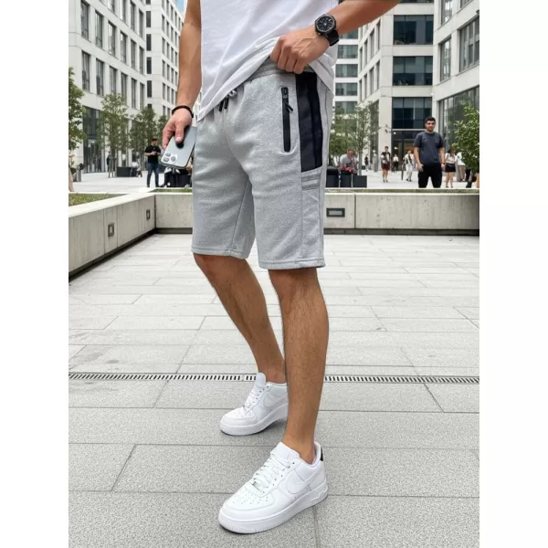  Pantaloni scurți pentru bărbați DSTREET SX2256 GRI DESCHIS 