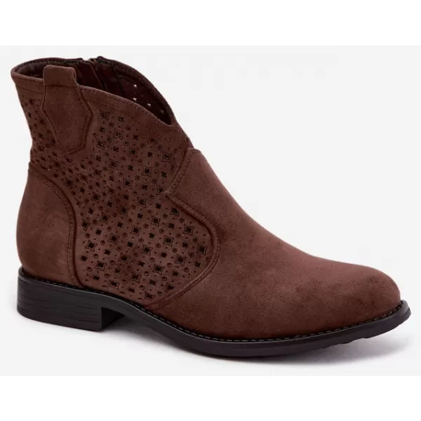  Botine de dama S.BARSKI HY62-8151 MARO 