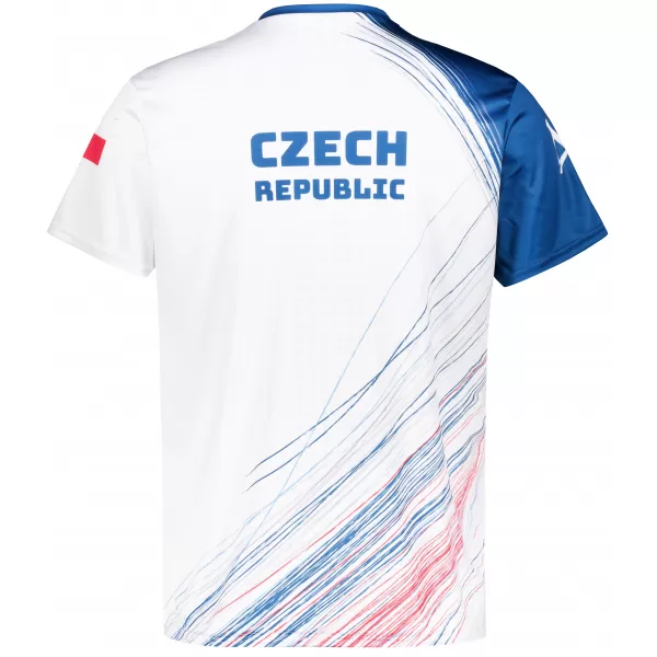  Tricou funcțional premium pentru bărbați ALTISPORT VOJ/ALM132TR01 ALB 