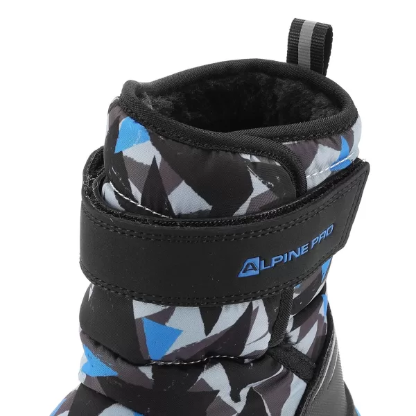  Oameni de zăpadă de iarnă pentru copii ALPINE PRO BERNO ALBASTRU STRĂLUCITOR 