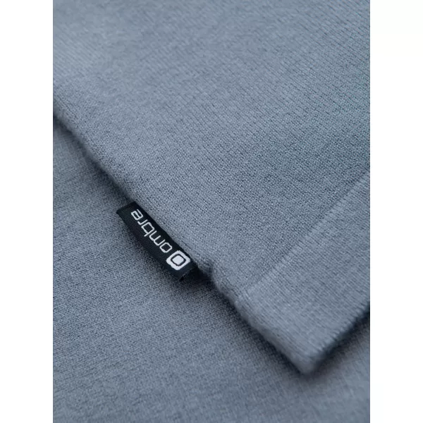  Tricou pentru bărbați cu guler OMBRE OM-POLS-0138 GRI 