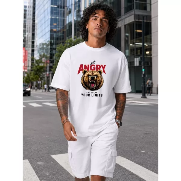  Tricou pentru bărbați DSTREET NX1029R-WH-O ALB 