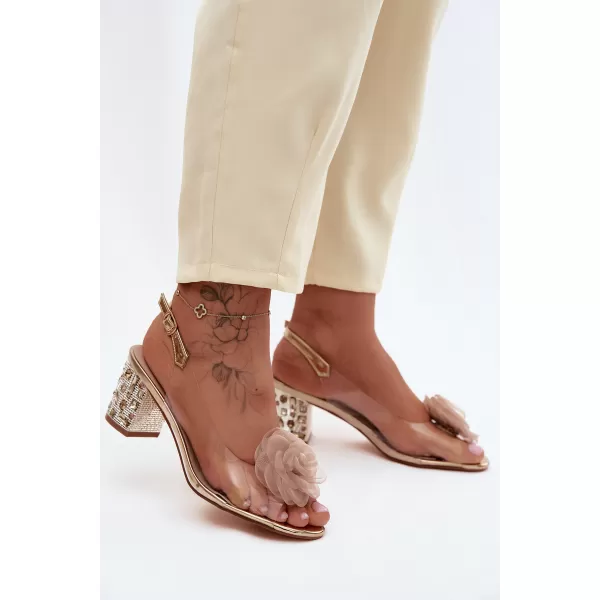  Sandale de dama D&A MR61-9011 AUR 