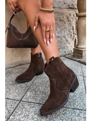 Botine de dama BIG STAR SHOES SS274463 MARO