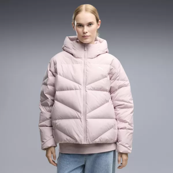  Palton de damă PUMA HOODED DOWN PUFFER JACKET W 69458049 ROZ CEȚOS 