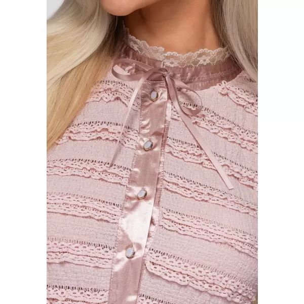  Bluza de dama OMBRE OW-TS-E0066 ROZ 