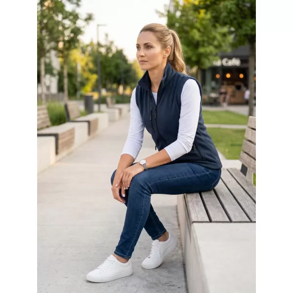  Vesta de dama fleece MALFINI EXIT W-525 ALBASTRU MARIN 