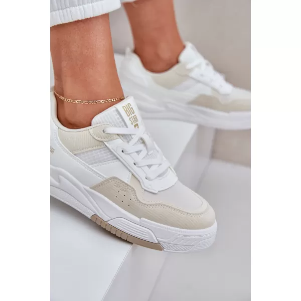  Adidași de damă BIG STAR SHOES OO274A155 ALB 