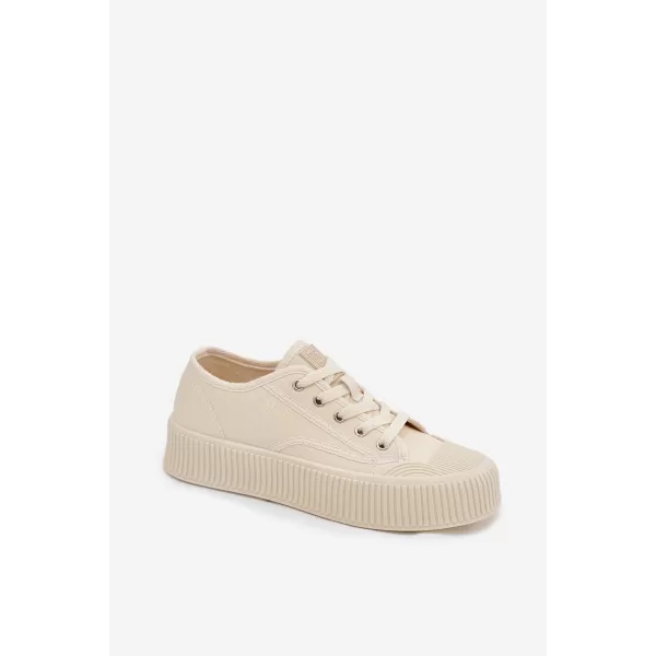  Adidași de damă BIG STAR SHOES TT274271 BEJ 