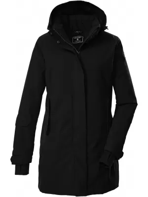 Parka de damă KILLTEC KOW 20 NEGRU