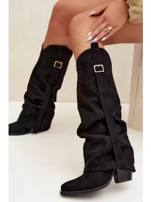 Cizme de dama BOTO 7699A NEGRU
