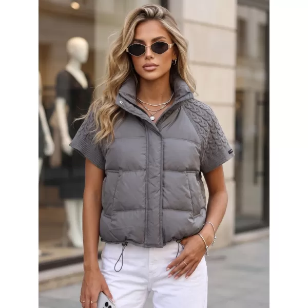  Geaca de dama DSTREET TY5926 GRI ÎNCHIS 