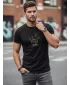 Tricou pentru bărbați DSTREET NX0149R-BK NEGRU
