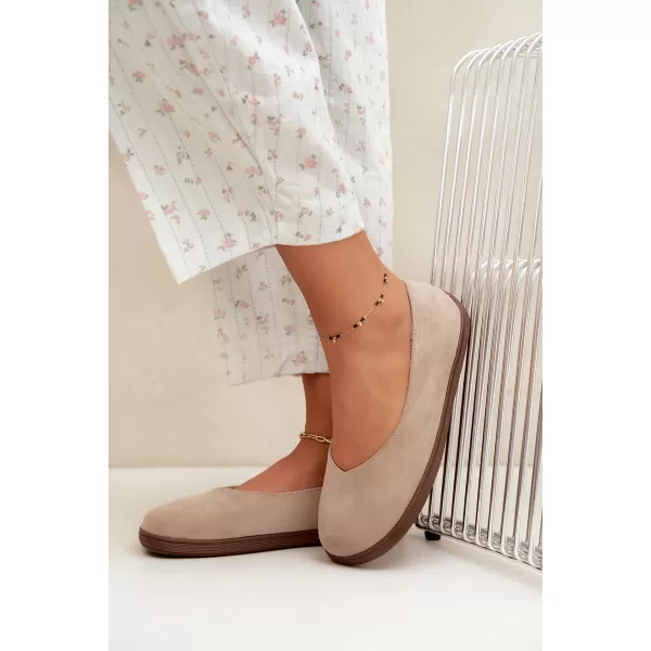  Balerini de dama BOTO 9877 BEJ 