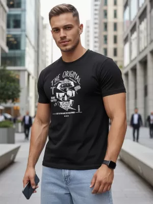 Tricou pentru bărbați DSTREET RX5381 NEGRU