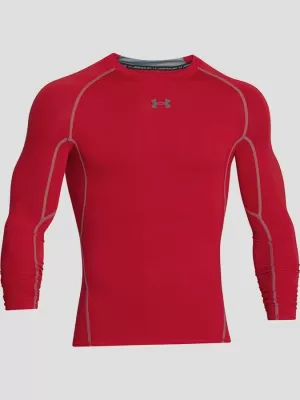 Cămașă de compresie pentru bărbați UNDER ARMOUR HG LS 1257471-600 ROŞU