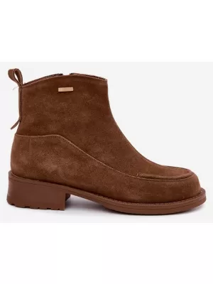Pantofi de dama BIG STAR SHOES UU274601 UMBRE MARO/BEJ