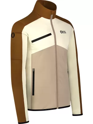 Hanorac powerfleece pentru bărbați NORDBLANC CUSP NBSFM8334 MARO