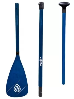 Vâslă SKIFFO Sprint Carbon C5 3D ALBASTRU