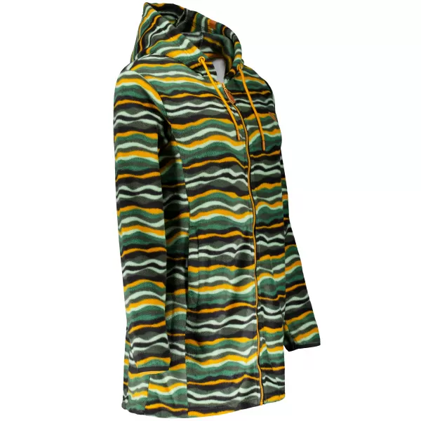  Hanorac de damă din fleece ALTISPORT ILANI KAKI 
