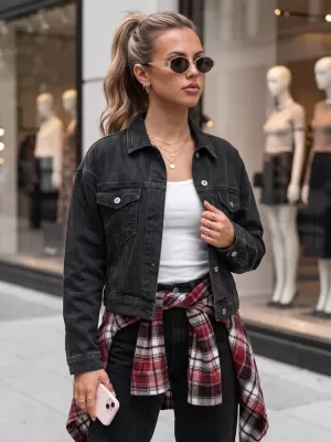Geaca de dama DSTREET TY6012 NEGRU