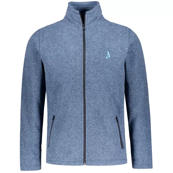  Hanorac pentru bărbați din fleece ALTISPORT ALM002852 EVIDENȚIERI DE DENIM ÎNCHIS LA CULOARE 