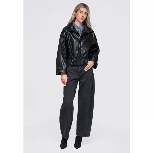  Geaca de dama OMBRE OW-JT-E0007 NEGRU 