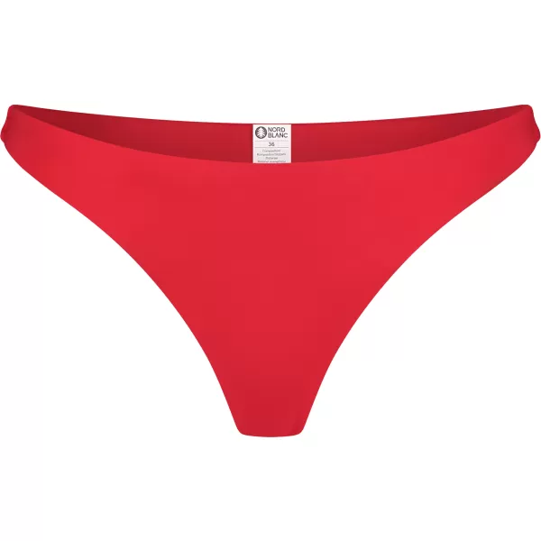  Fund de bikini de damă NORDBLANC GLITZ NBSSS8240 ROŞU 