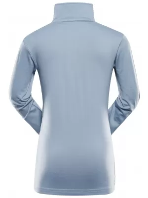 Tricou pentru copii cu uscare rapidă ALPINE PRO STANSO ASHLEY ALBASTRU VARIANTA PE
