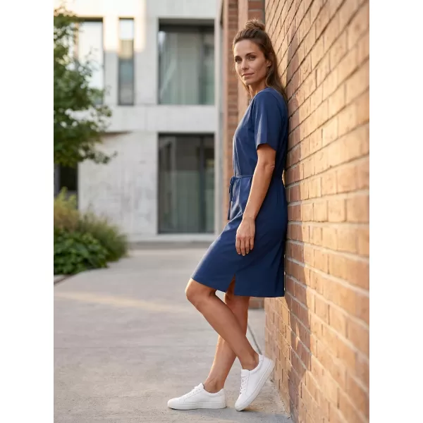  Rochie MALFINI MUSE 816 ALBASTRU MIEZUL NOPȚII 