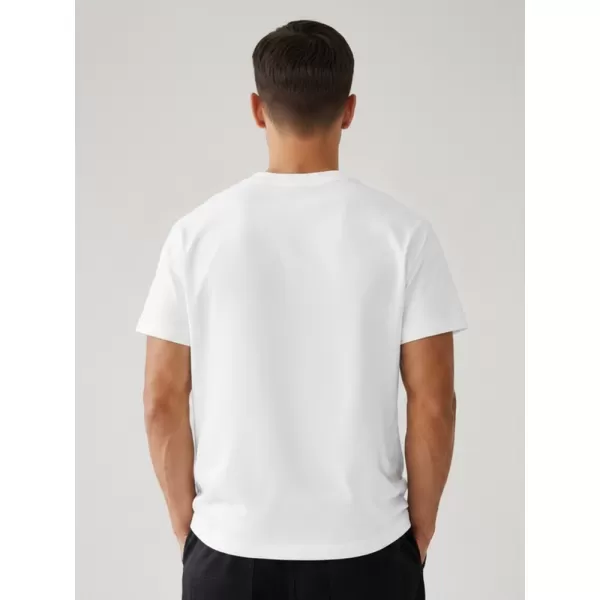 Tricou pentru bărbați DSTREET NX1013R-WH-O ALB 
