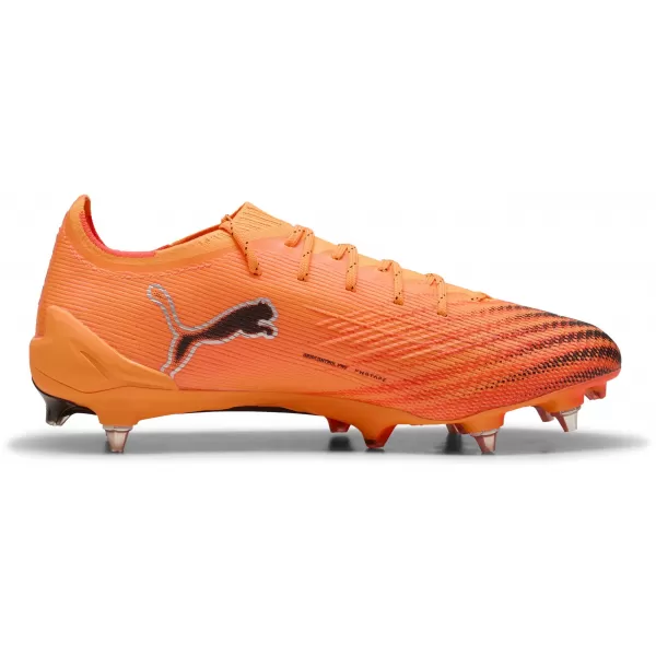  Cizme de fotbal PUMA ULTRA 6 ULTIMATE MXSG 108561-03 CĂLDURĂ FOC/NEGRU/ROȘU STRĂLUCITOR 