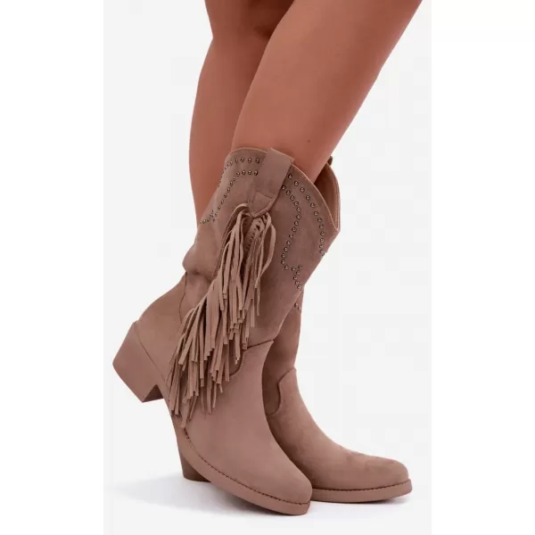  Pantofi de dama BOTO LQ-158 KAKI 
