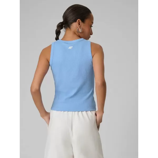  Maieu de damă 4F WMM00TSLEF299 DENIM 