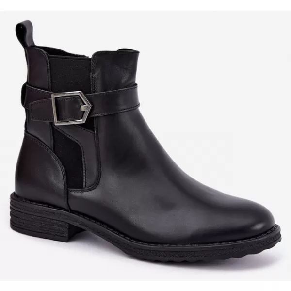  Pantofi de dama SERGIO LEONE BT-43-S NEGRU 