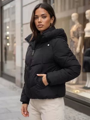 Geaca de dama DSTREET TY6082 NEGRU