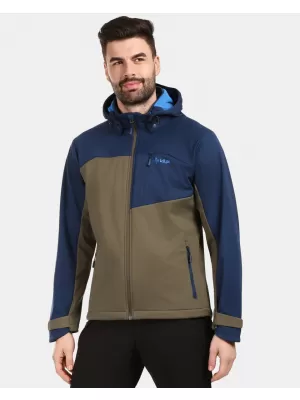Jachetă softshell pentru bărbați KILPI ONTAVIO-M 1M0112KI KAKI