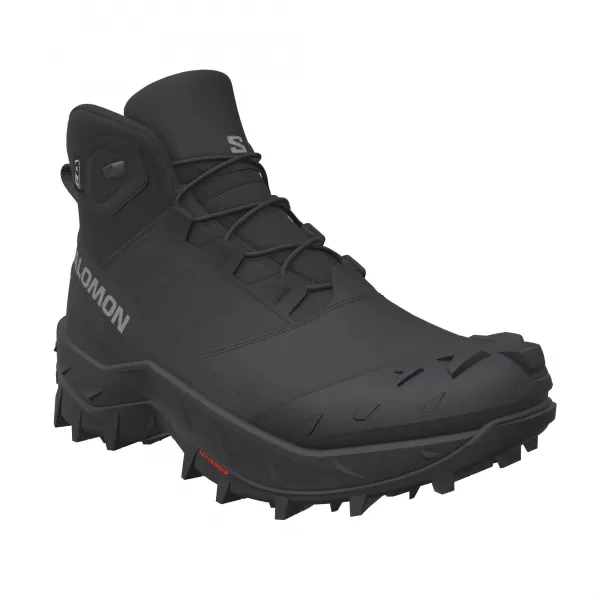  Pantofi pentru bărbați SALOMON CROSSTRAK WATERPROOF L47570200 NEGRU/NEGRU/ASFALT 