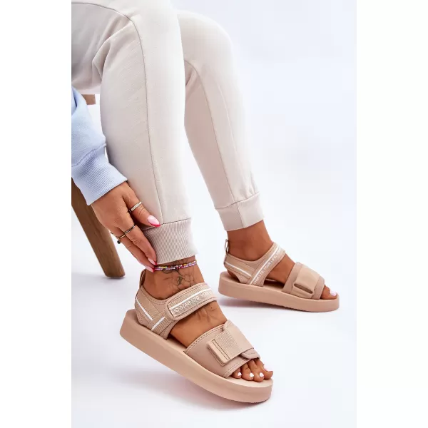  Sandale de dama BIG STAR SHOES LL274787 BEJ 