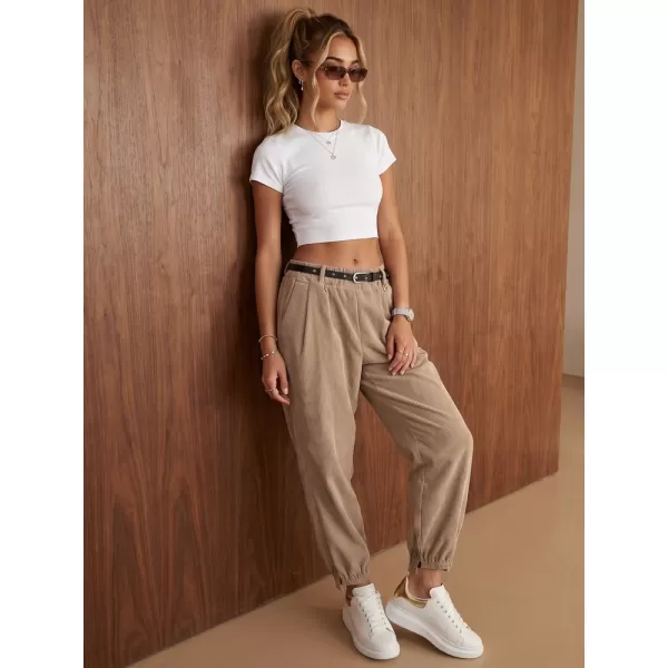  Pantaloni de dama DSTREET UY3169 BEJ 