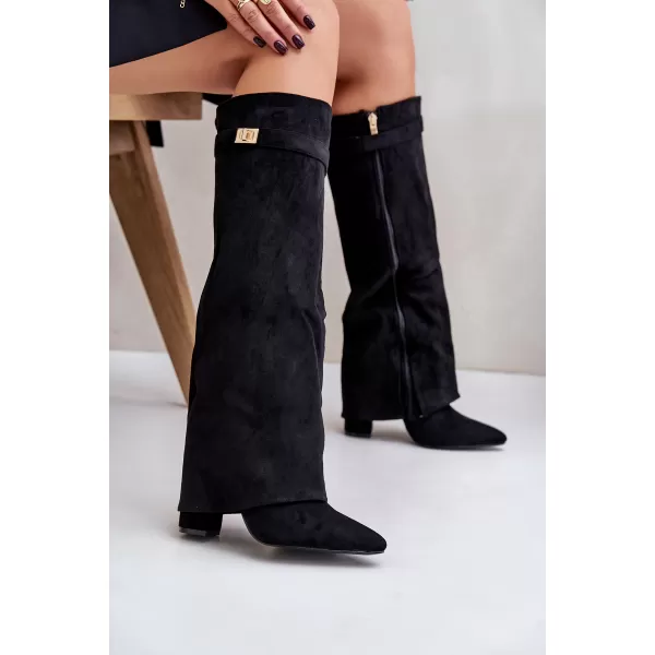  Cizme de dama BOTO 9501A/LA3150/CLS-603 NEGRU 