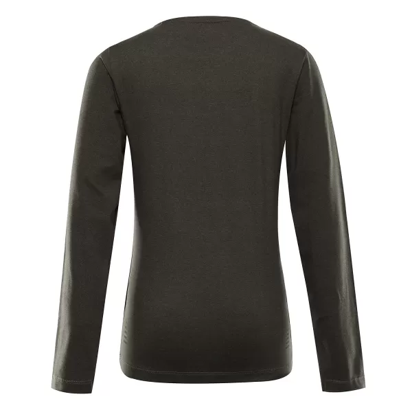  Tricou pentru copii ALPINE PRO LOUSO VERDE IEDERA 