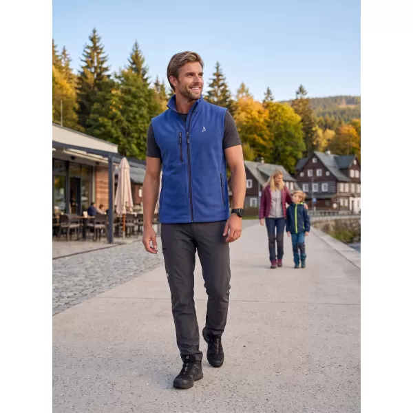  Vestă din lână pentru bărbați ALTISPORT ALM002525 ALBASTRU REGAL 
