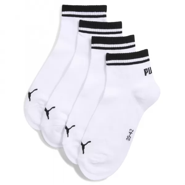  Șosete PUMA UNISEX HERITAGE QUARTER 2P ALB 
