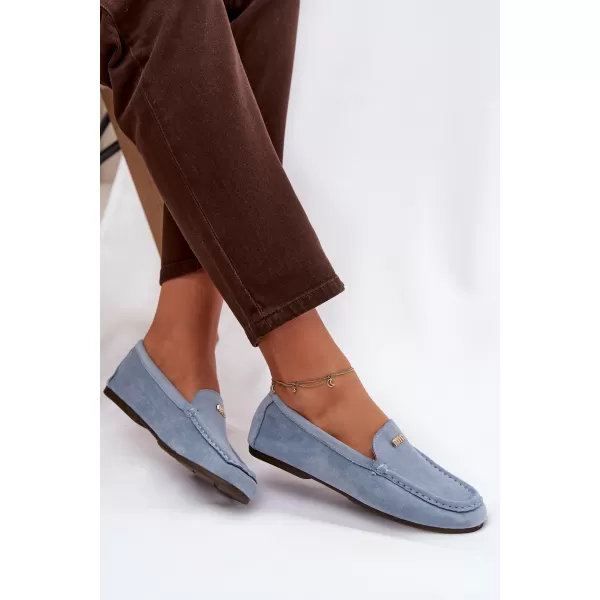  Mocasini de dama BOTO QQ-273 ALBASTRU 