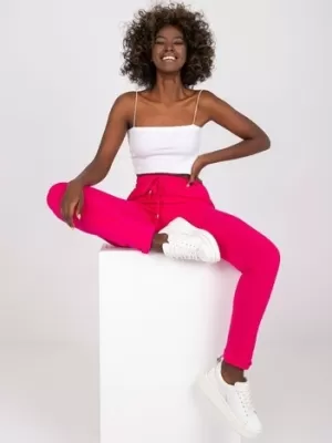 Pantaloni de trening pentru femei BASIC FEEL GOOD RV-DR-3589.05X FUCSIE