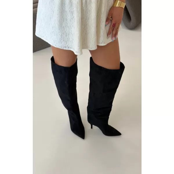  Cizme de dama BOTO 2571A NEGRU 