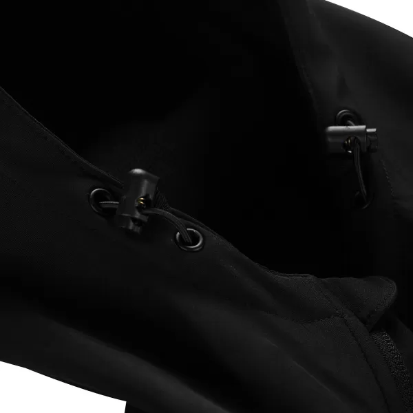  Jachetă de exterior pentru bărbați ALPINE PRO MOREN NEGRU 